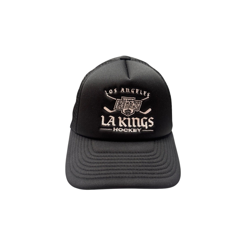 NHL Los Angeles Kings Trucker Hat Kids Black Embroidered Snapback Youth OSFA